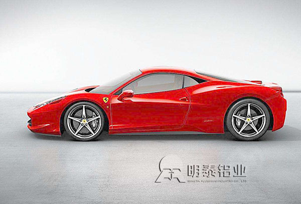 w66利来老牌铝业公司的6063合金铝板在汽车的应用